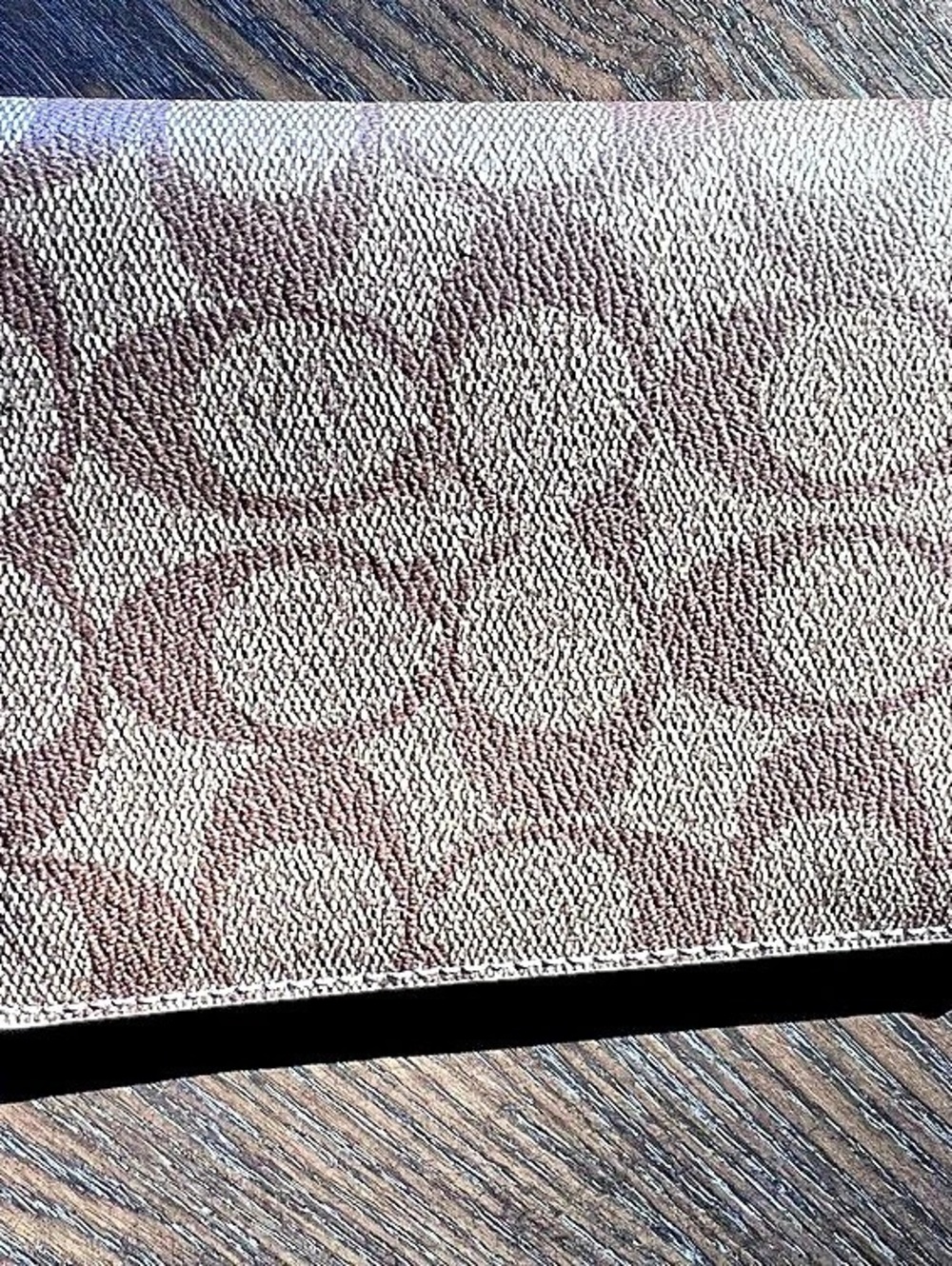 Coach Passport Case In Signature Canvas Brown & Black
